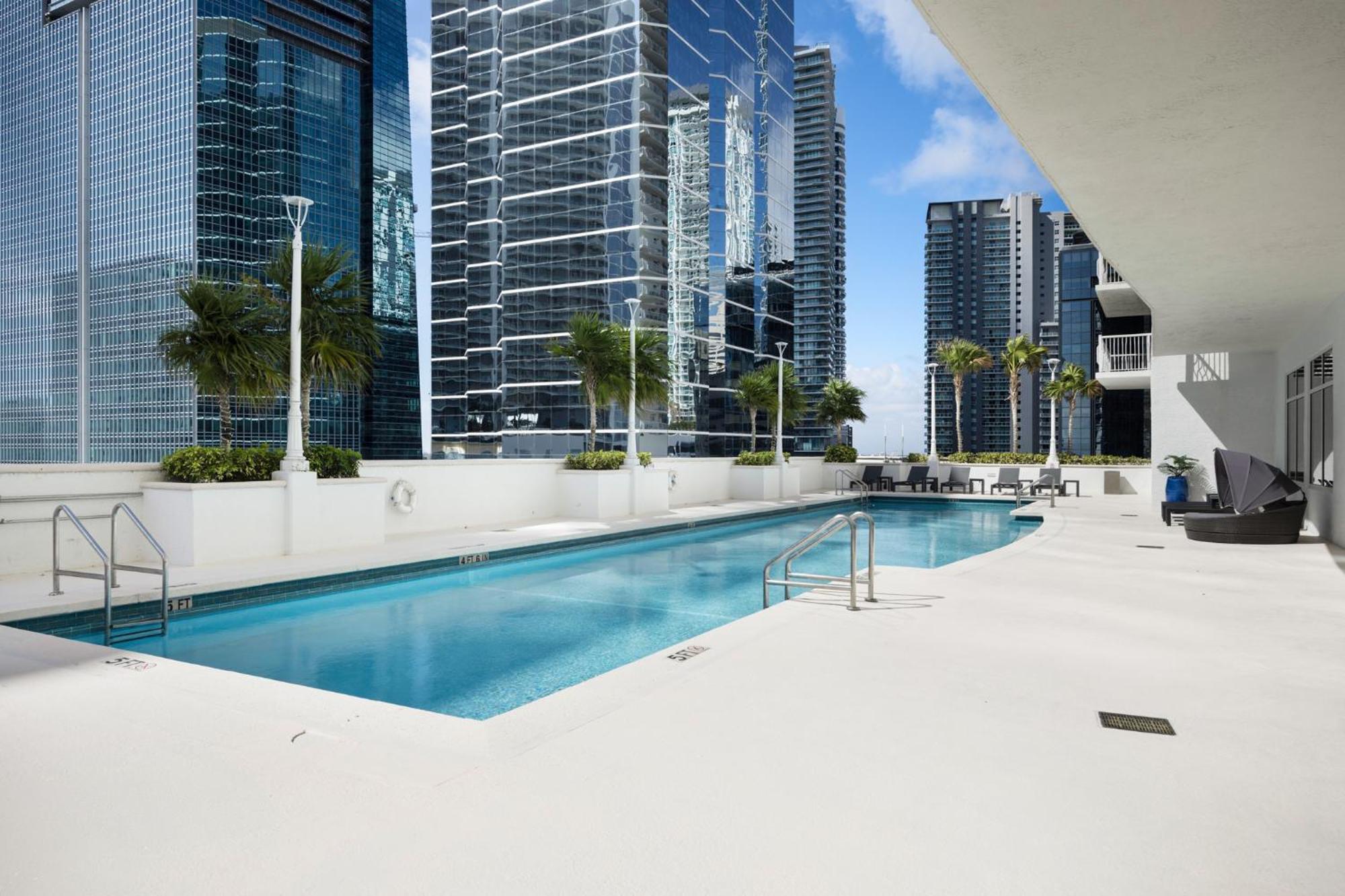 Studios In Brickell With Pool, Gym, Free Parking And Game Room Miami Exterior foto